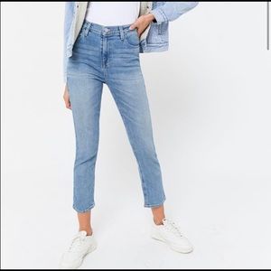 BDG Girlfriend High Rise Cropped Jeans